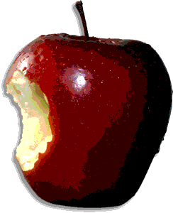 Reduced color depth image with resultant banding