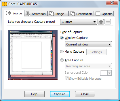 Corel CAPTURE